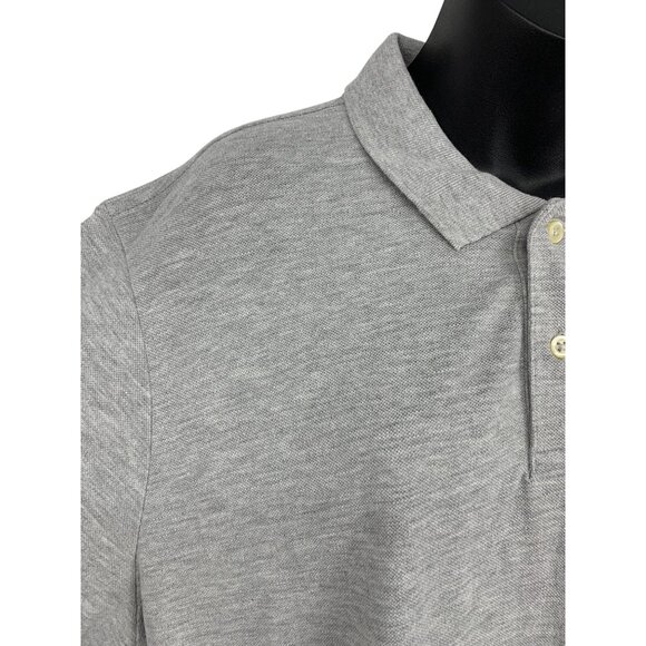 American Eagle Outfitters Mens Grey Polo Shirt XL Extra Large Short Sleeve New - Picture 5 of 10
